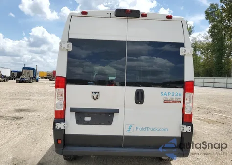 2021 Ram Promaster 2500 2500 High из США, поврежденный, VIN 3C6LRVDG7ME517470